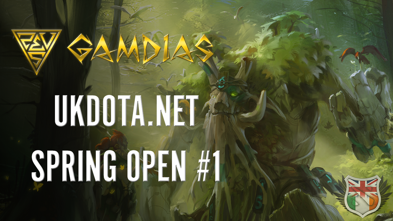 The GAMDIAS UKDota.net Spring Open #1 Brackets Released Gamdias UKDota.net Spring Open #1