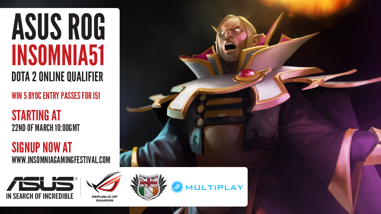 ASUS ROG Insomnia51 Online Qualifiers Round-up ASUS ROG Insomnia51 Online Qualifiers